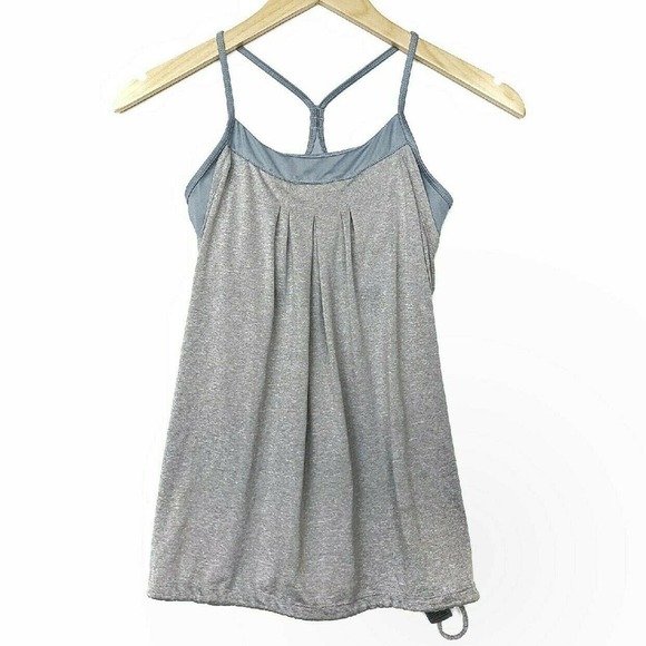 Champion Tops - Champion Slate Blue Grey XS Yoga Top